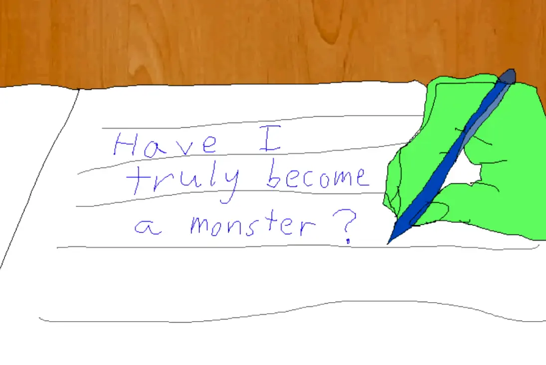 我真的变成怪物了吗？